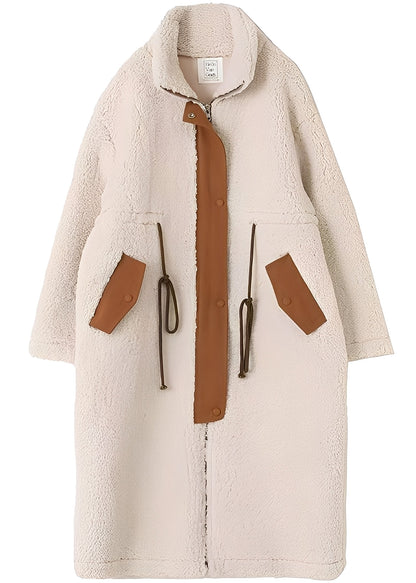 Women's Wool Coat Warm Elegantly Cut