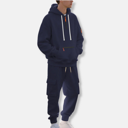 Comfortable Tracksuit Hoodie Cargo Pants