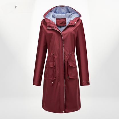 Women's Winter Coat Hood Mid-length Elegant