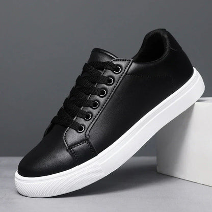 Leder Sneaker Herren Freizeitschuhe Modern