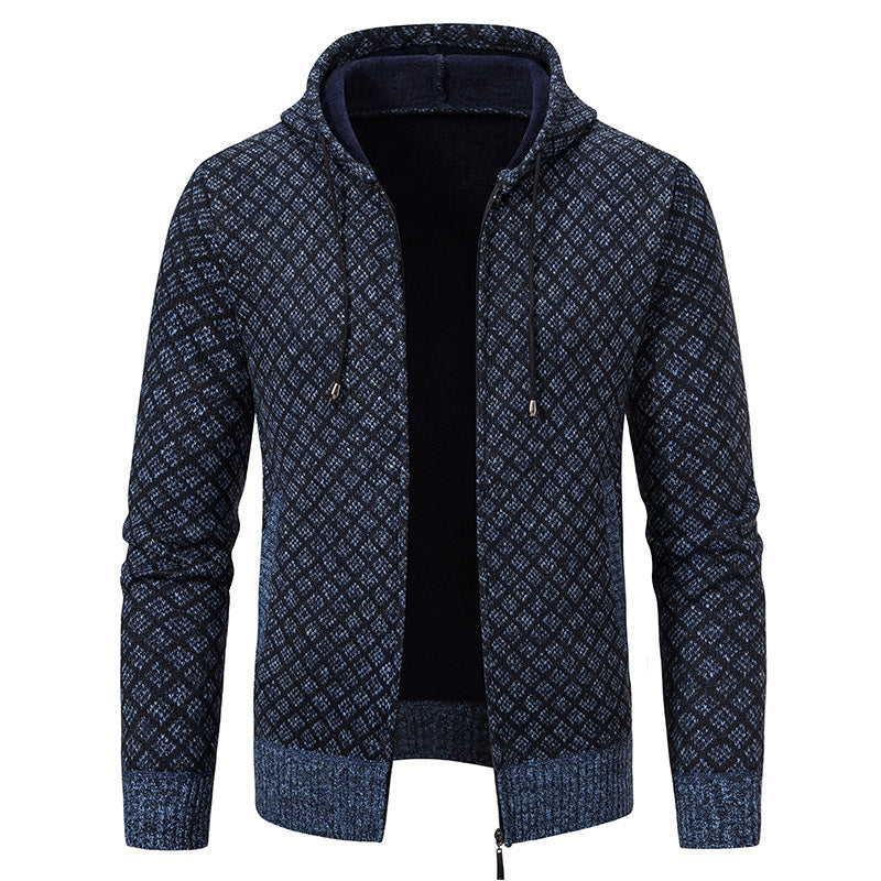 Stylish Men's Jacket Hood Slim Fit