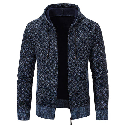 Stylish Men's Jacket Hood Slim Fit