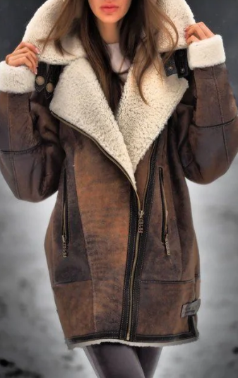 Damen Fleecejacke Warm Bequem