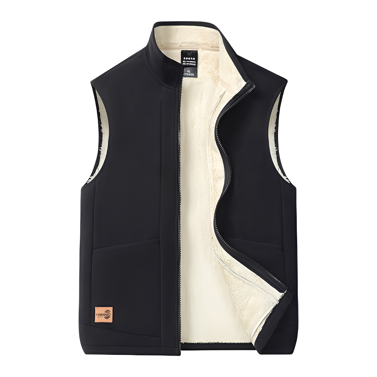 Men's Vest Warm Lined Modern