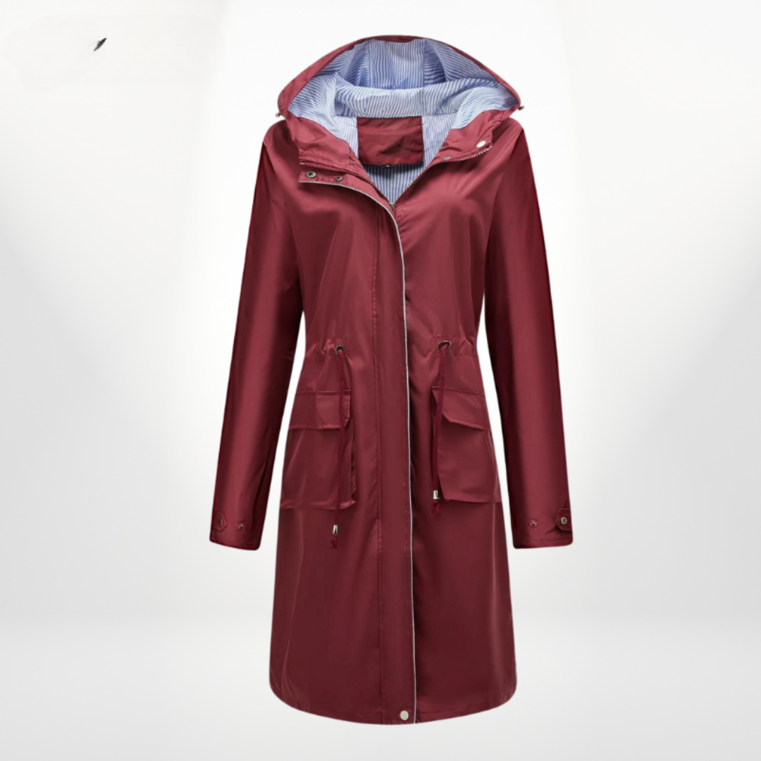 Waterproof Trench Coat Women's Long