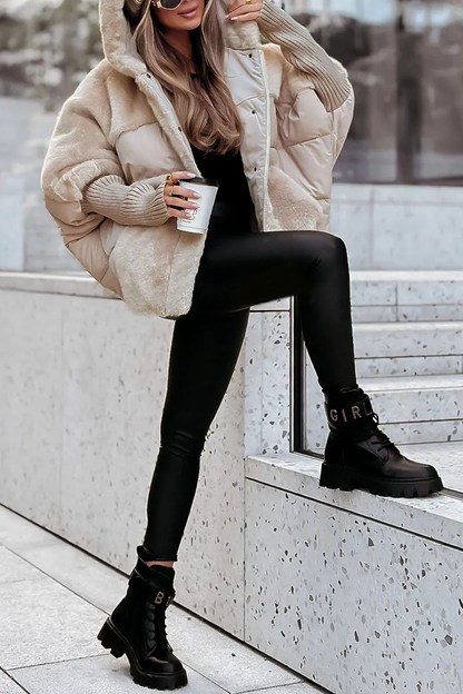 Stylish Women's Winter Coat Colorful & Warm