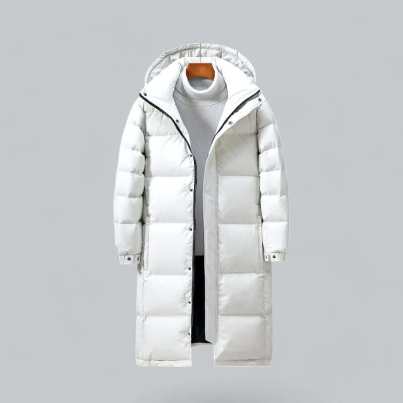 Men's Winter Parka Long-Sleeve Warm Insulated Coat