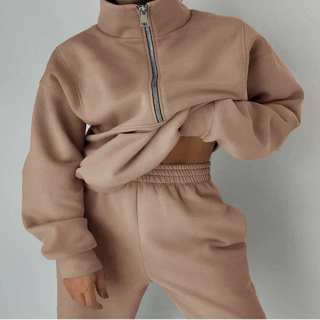 Women's Sweatshirt Autumn Tracksuit Set
