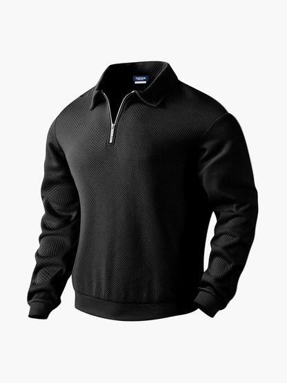 Stylish Half-Zip Pullover for Men