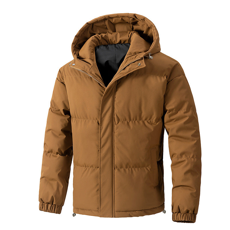 Men's Warm Winter Jacket with Hood