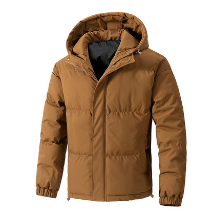 Men's Warm Winter Jacket with Hood
