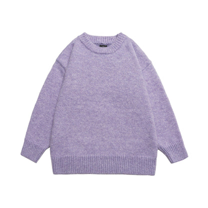 Klassischer Wollpullover Elegant Damen