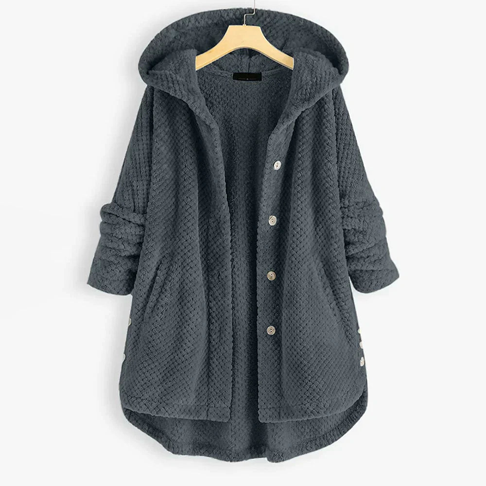 Women's Soft Fleece Jacket with Hood