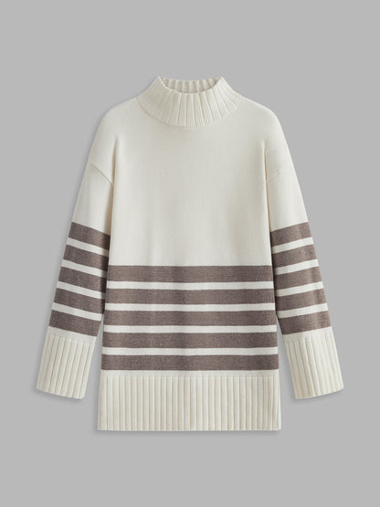 Stylish Striped Pullover for Women
