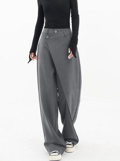 Comfortable High-Waisted Women's Trousers