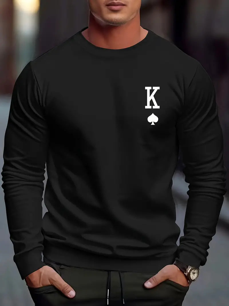 Men's Classic Round Neck Sweater Excellent Quality