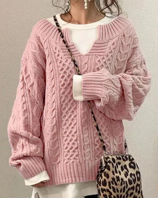 Soft Pullover Cuddly Warm Elegant