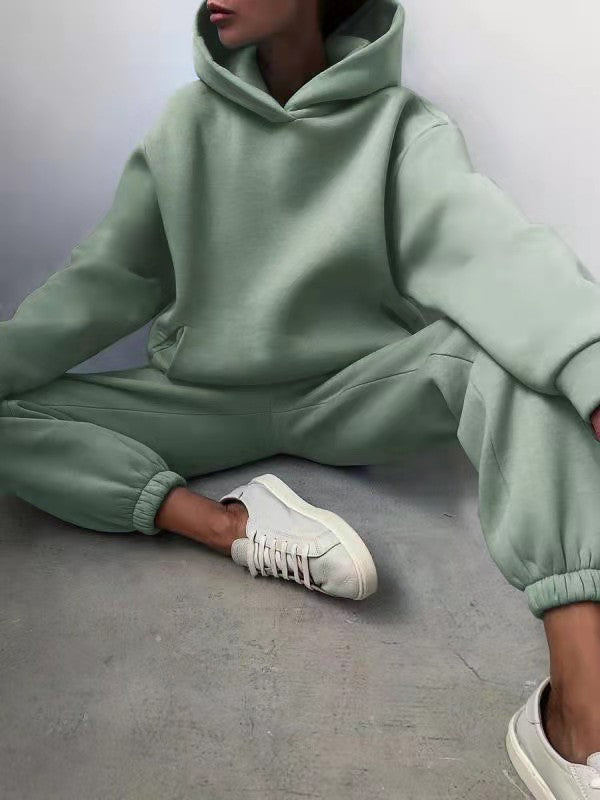 Fashionable Two-Piece Hoodie Casual Chic