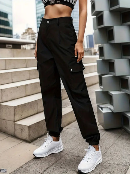 Isabella - Frauen Cargohose Frühling Trendy - IdealeKleiden