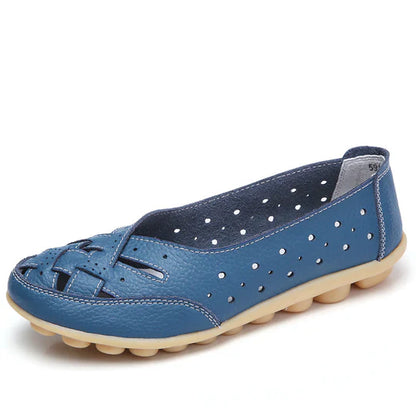 Comfortable Leather Ballet Flats for Women
