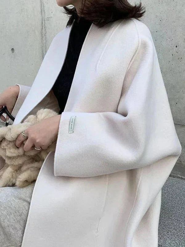 Lisi - Women's Elegant Long Wool Coat