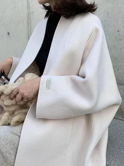 Lisi - Women's Elegant Long Wool Coat