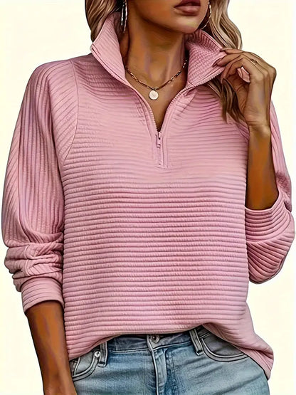 Modern Women's Clothing | Soft Zipper Sweater