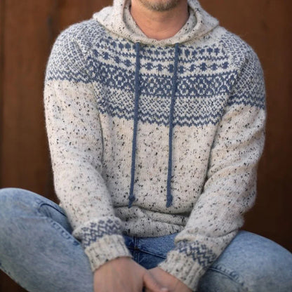 Men's Retro Style Hoodie