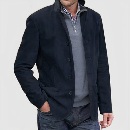 Men's Vintage Look Leather Jacket