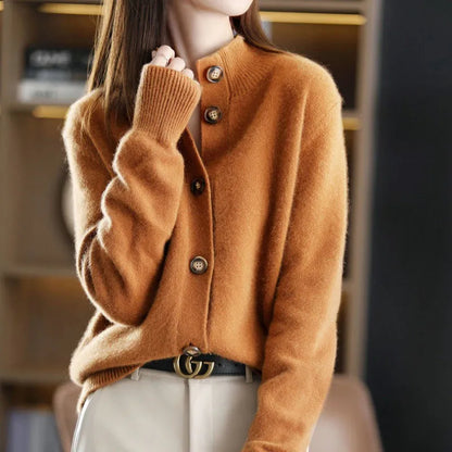 Fashionable Cardigan Women Wool Warm