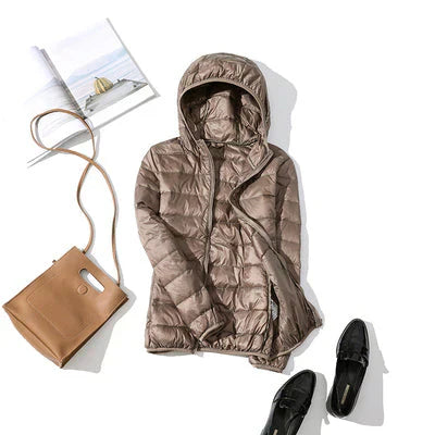 Autumn Jacket Warm Padded Winter Parka Hooded