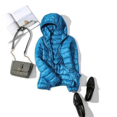 Autumn Jacket Warm Padded Winter Parka Hooded