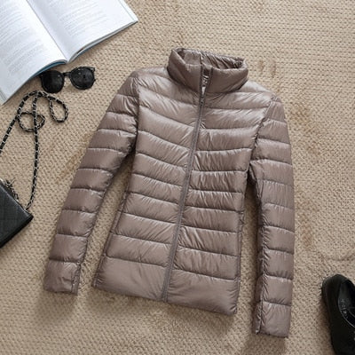 Hooded Puffer Coat Warm Cozy
