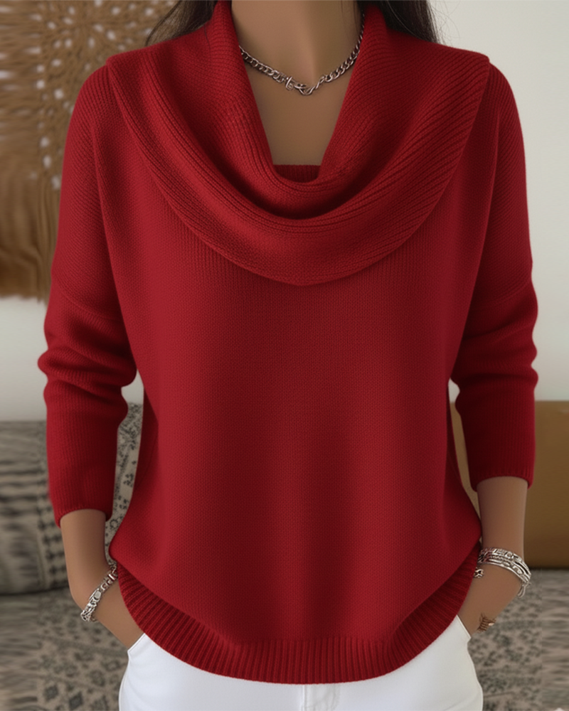 Elegant Clothing | Solid Color Plush Collar