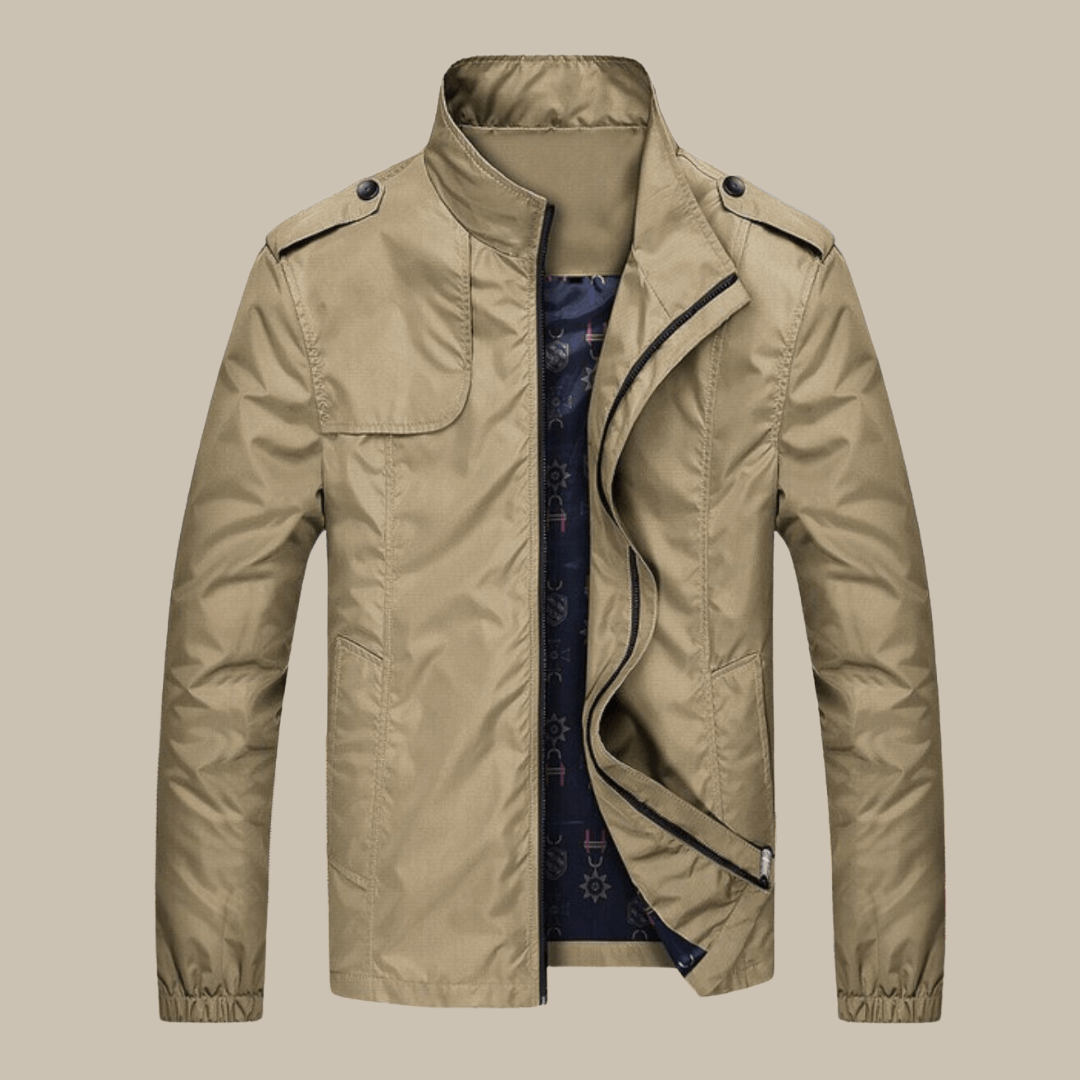 Men's Autumn Jacket Oxford Style Collar