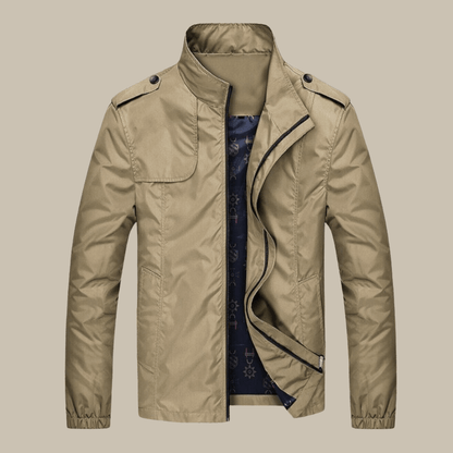 Men's Autumn Jacket Oxford Style Collar