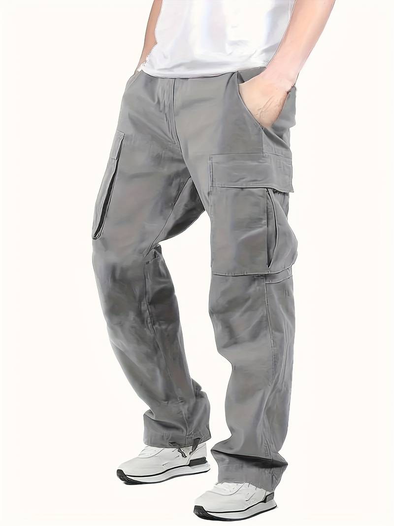 Men's Trousers Cotton Durable Multi-pocket