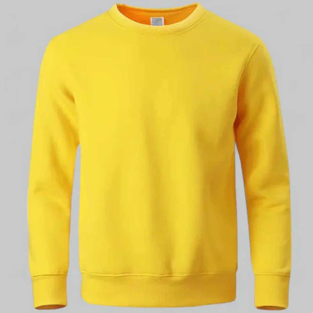 Men's Sweatshirt Round Neck Long Sleeve Casual