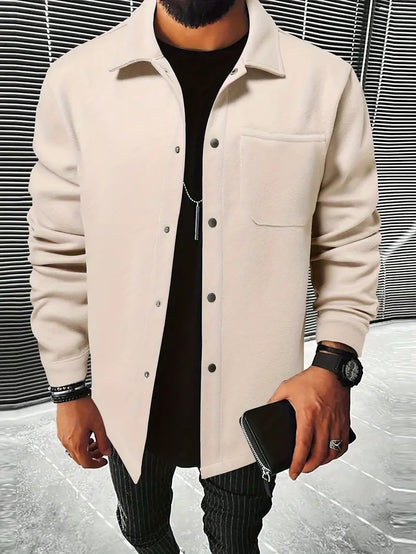 Modern Men's Quilted Coat Casual Style