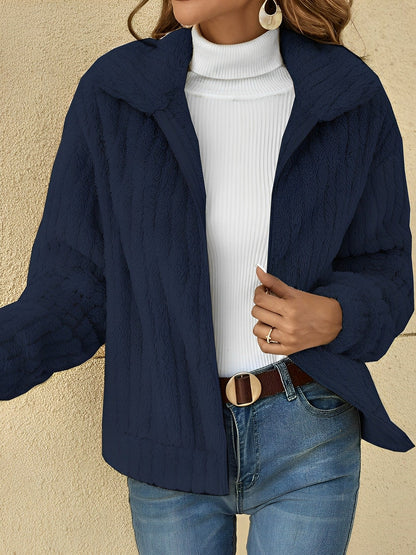 Women's Zip-Up Jacket Comfortable Relaxed Fit