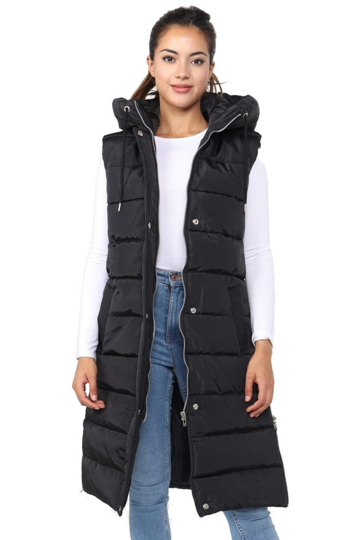 Stylish Women's Hooded Puffer Jacket