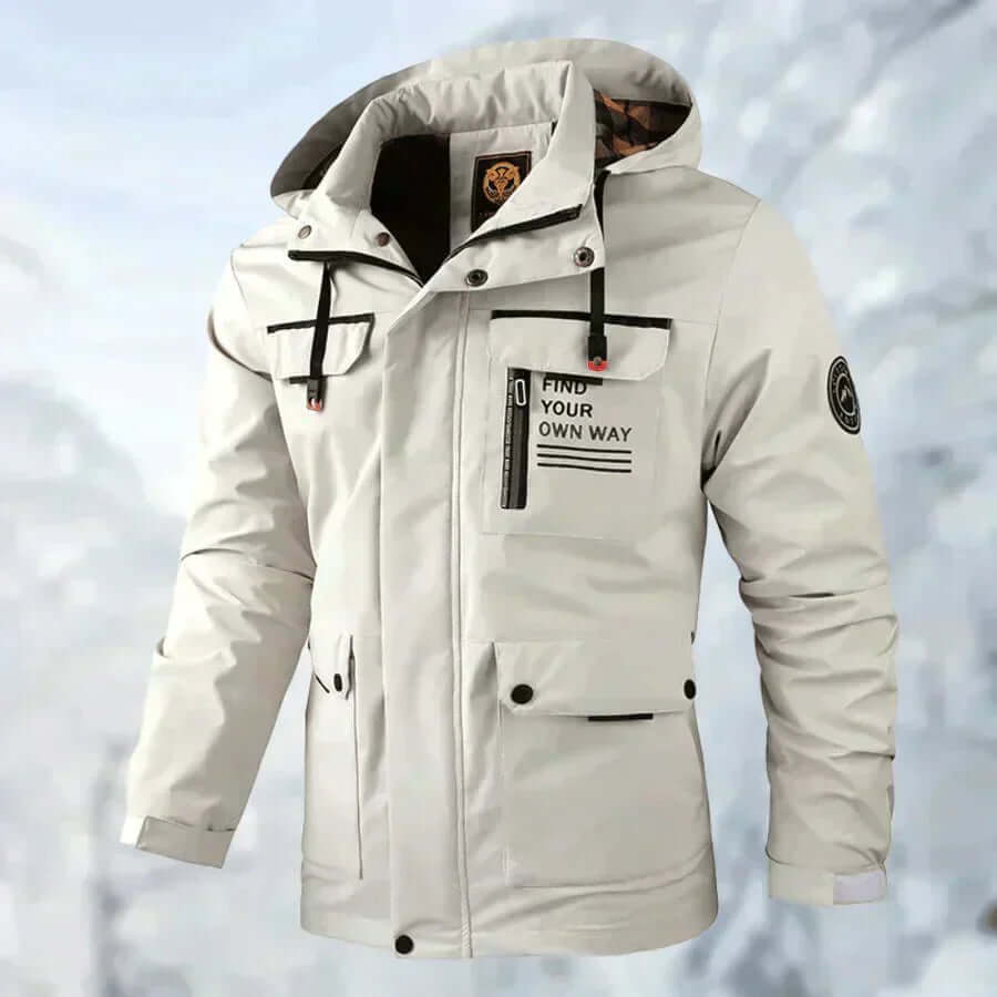 Men's Outdoor Jacket Waterproof Insulated