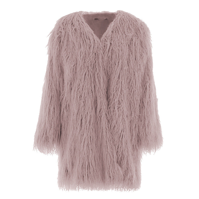 Women's Winter Coat Soft Fluffy Long