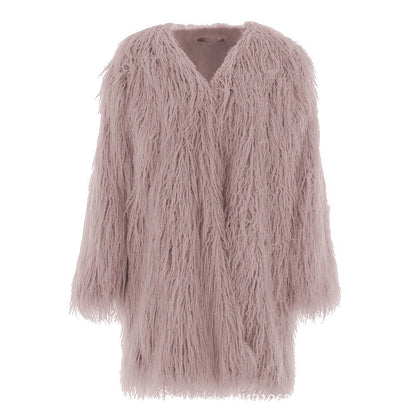 Women's Winter Coat Soft Fluffy Long