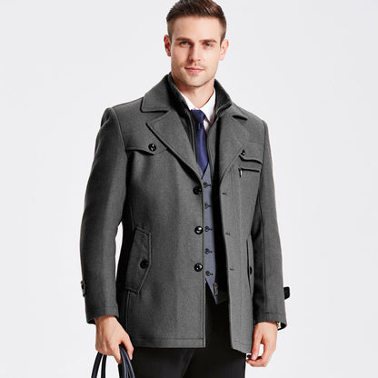 Stylish Wool Coat Darius