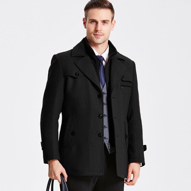 Stylish Wool Coat Darius