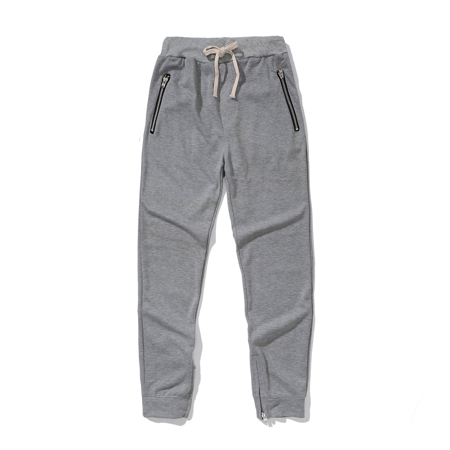 Men's Jogging Bottoms Comfortable Zipper Pockets
