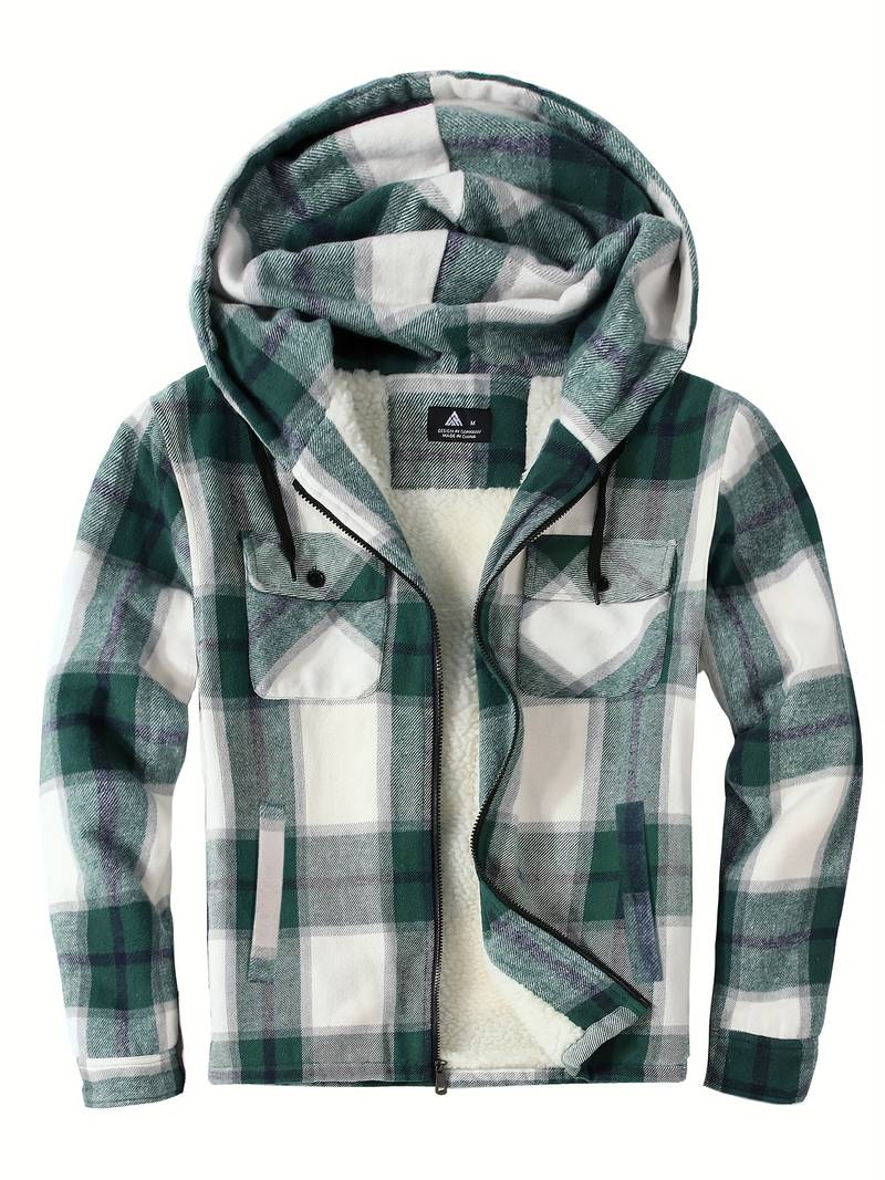 Cozy Men's Hoodie with Zipper