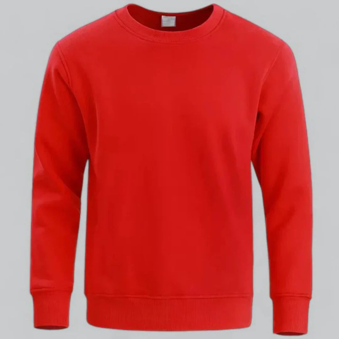 Men's Sweatshirt Round Neck Long Sleeve Casual