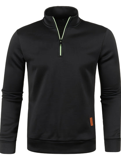 Men's Warm Zipper Winter Sweater